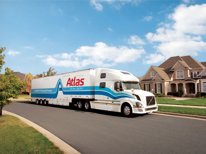 Suddath long distance moving truck