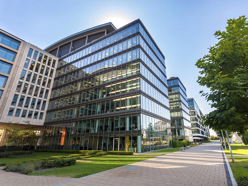 corporate office space planning projects