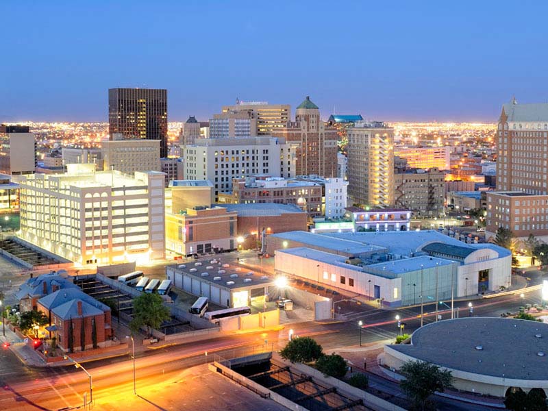 El Paso Texas skyline
