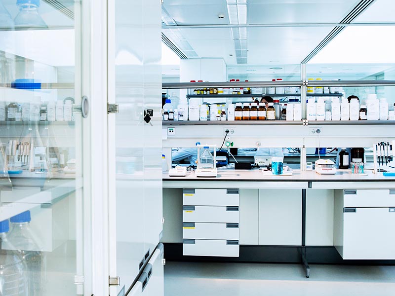 laboratory and research office