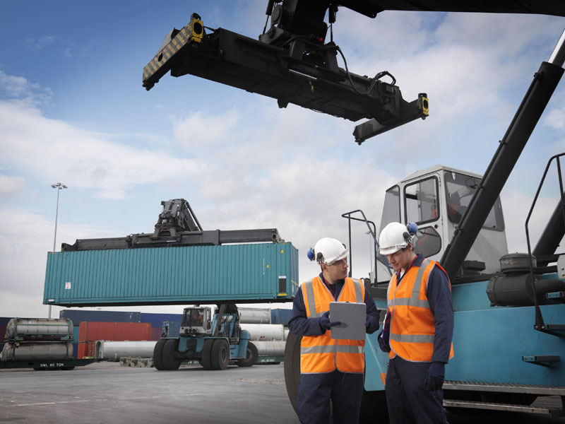 port workers